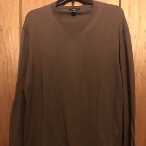 Alfani Men’s XL Brown Knit Sweater